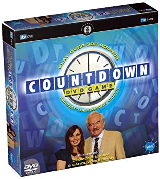 Countdown Interactive DVD Game Desmond Lynam Carol Vorderman RRP